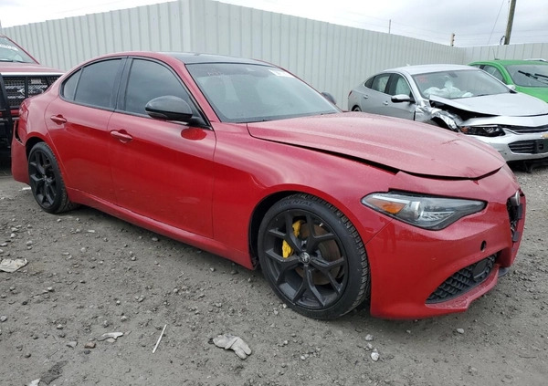 Alfa Romeo Giulia cena 58000 przebieg: 66535, rok produkcji 2020 z Zaklików małe 67